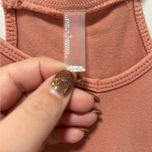 FP Movement Hot Shot Onesie NWT size Small in Petal Pink One Piece Jumpsuit - Picture 7 of 11